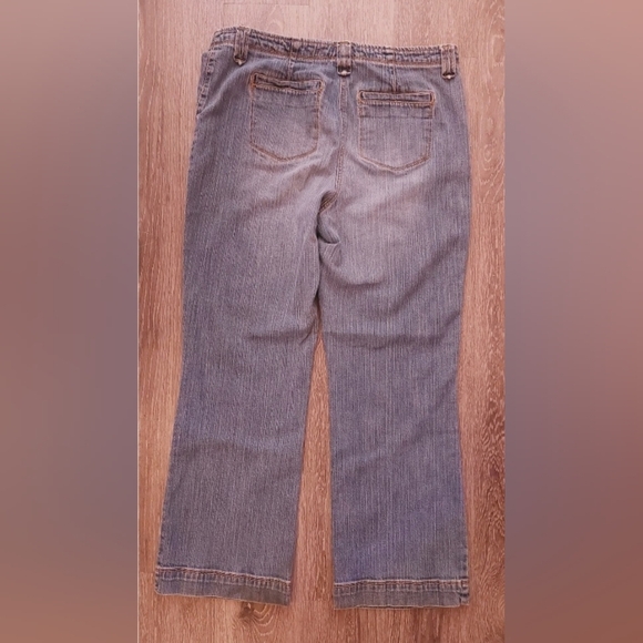 Christopher & Banks Bootcut Size 14 Stretch Jeans Denim Medium Wash Classic - Picture 11 of 12
